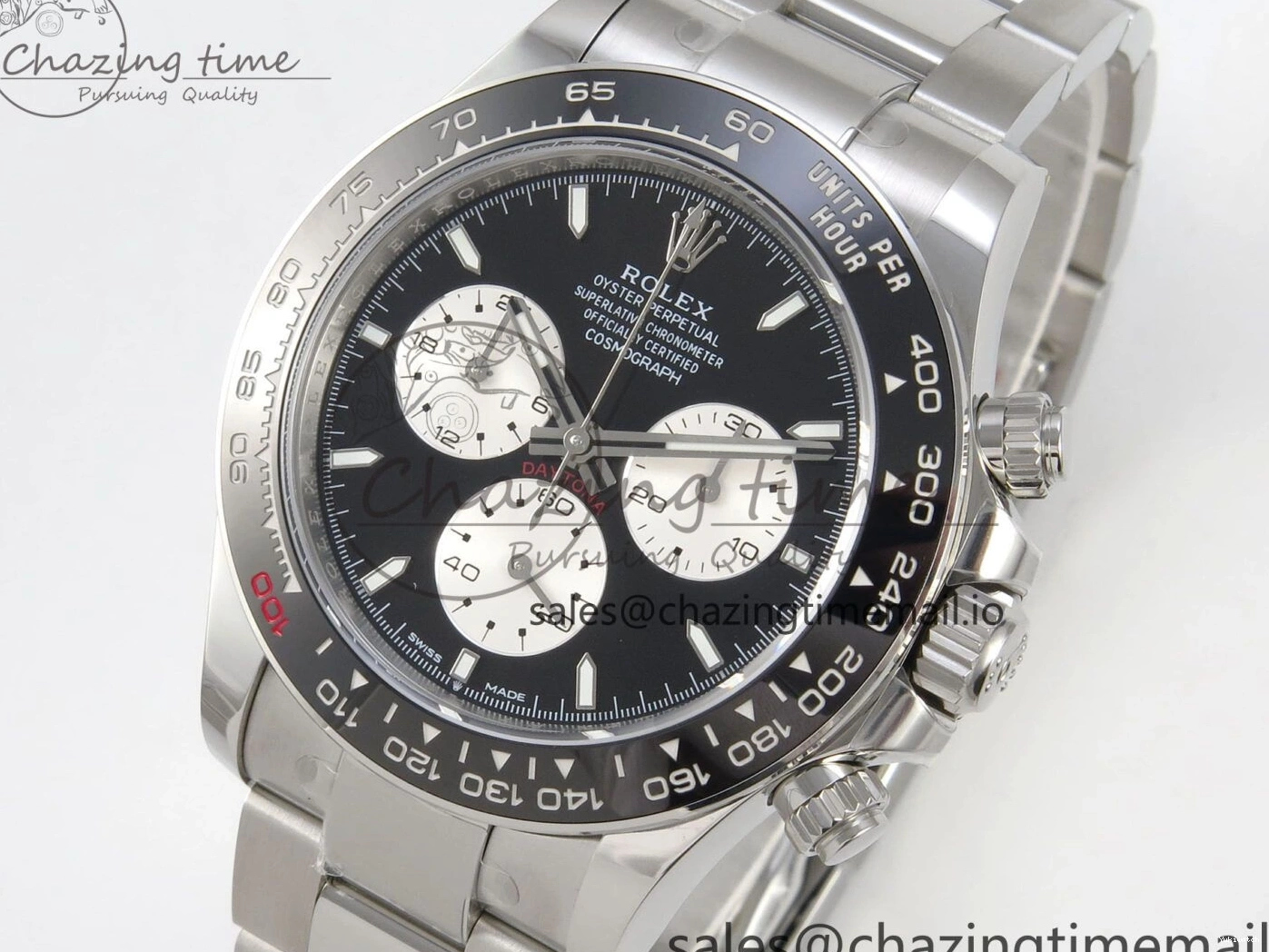 on SH4132 1:1 126529 THBF Daytona Edition Le Mans Best SS Bracelet 904L 0521